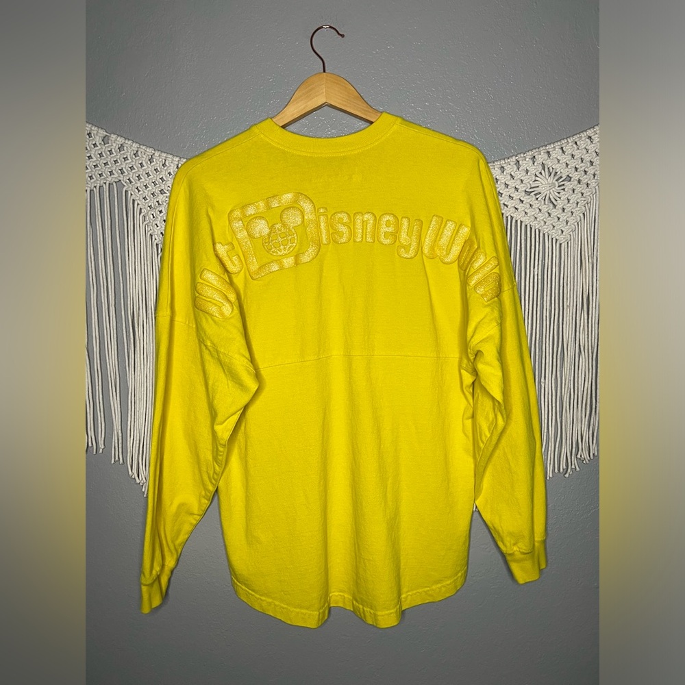 Disney Dapper Day Sunshine Yellow Spirit Jersey Pullover Size Small